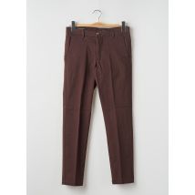 DOPPELGÄNGER - Pantalon chino marron en coton pour femme - Taille 40 - Modz