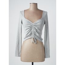 CACHE CACHE - Top gris en polyester pour femme - Taille 34 - Modz