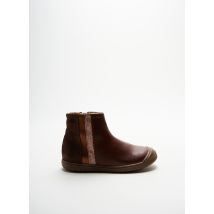ACEBOS - Bottines/Boots marron en cuir pour fille - Taille 26 - Modz