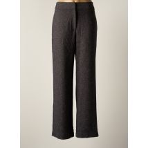 SCHOOL RAG - Pantalon droit gris en polyester pour femme - Taille 38 - Modz