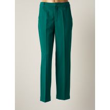 KAFFE - Pantalon droit vert en polyester pour femme - Taille 40 - Modz