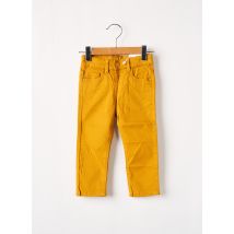 MAYORAL - Pantalon slim jaune en coton pour garçon - Taille 9 M - Modz