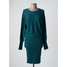 CAMAIEU - Robe mi-longue vert en polyester pour femme - Taille 42 - Modz