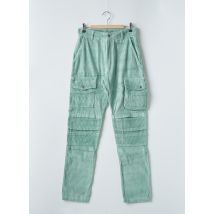 12IA - Pantalon cargo vert en coton pour homme - Taille 40 - Modz