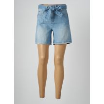 SALSA - Short bleu en coton pour femme - Taille W27 - Modz