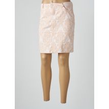 CAMAIEU - Jupe courte rose en coton pour femme - Taille 40 - Modz