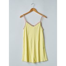 UNDIZ - Pyjashort jaune en coton pour femme - Taille 38 - Modz