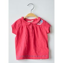 DU PAREIL AU MÊME - T-shirt rose en coton pour fille - Taille 12 M - Modz