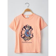 CHRISTIAN LACROIX - T-shirt orange en coton pour garçon - Taille 10 A - Modz