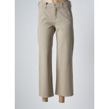 HAPPY - Pantalon 7/8 beige en coton pour femme - Taille W31 - Modz