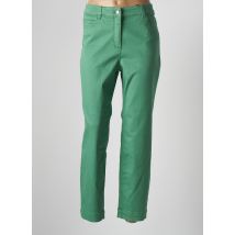 OLSEN - Pantalon slim vert en coton pour femme - Taille 44 - Modz