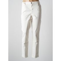 LOLA ESPELETA - Pantalon droit beige en coton pour femme - Taille 46 - Modz