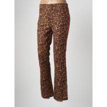 LOLA CASADEMUNT - Pantalon flare marron en polyester pour femme - Taille 40 - Modz