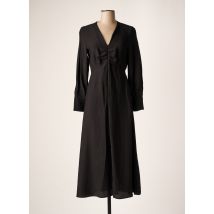AN' GE - Robe longue noir en viscose pour femme - Taille 38 - Modz