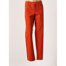 MARINA SPORT PANTALONS FEMME DE COULEUR ORANGE - Grande Taille