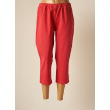 MARINA SPORT - Pantacourt rouge en coton pour femme - Taille 46 - Modz