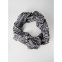 MARINA RINALDI - Foulard noir en ramie pour femme - Taille TU - Modz