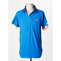 J&JOY - Polo bleu en coton pour homme - Taille M - Modz