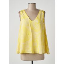 FRNCH - Top jaune en polyester pour femme - Taille 38 - Modz