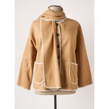 AROMA - Manteau court beige en polyester pour femme - Taille TU - Modz