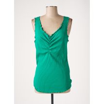 ONLY CARMAKOMA - Débardeur vert en coton pour femme - Taille 44 - Modz