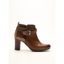 FUGITIVE BY FRANCESCO ROSSI - Bottines/Boots marron en cuir pour femme - Taille 35 - Modz