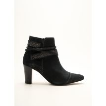 FUGITIVE BY FRANCESCO ROSSI - Bottines/Boots noir en cuir pour femme - Taille 40 - Modz