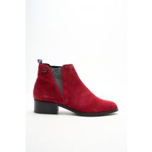 LOLLIPOPS - Bottines/Boots rouge en cuir pour femme - Taille 40 - Modz