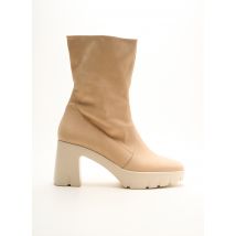 HOGL - Bottines/Boots beige en cuir pour femme - Taille 40 - Modz