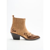 VANESSA WU - Bottines/Boots marron en autre matiere pour femme - Taille 37 - Modz