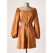 MÊME ROAD - Robe courte marron en coton pour femme - Taille 38 - Modz
