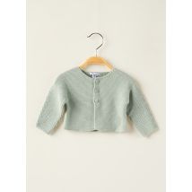 ABSORBA - Gilet manches longues vert en coton - Enfant - Taille TU - Modz