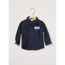 3 POMMES - Chemise manches longues bleu en coton - Garçon - Taille TU - Modz