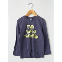 3 POMMES - T-shirt bleu marine en coton - Garçon - Taille TU - Modz