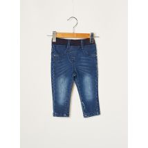 3 POMMES - Pantalon droit bleu marine en coton - Fille - Taille TU - Modz