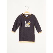 ABSORBA - Robe mi-longue gris en coton - Fille - Taille TU - Modz