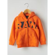 G STAR - Veste casual orange en coton pour garçon - Taille 3 A - Modz