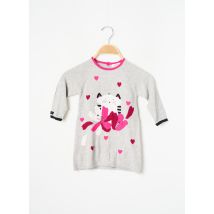 CATIMINI - Robe pull gris en polyamide - Fille - Taille TU - Modz