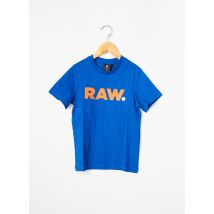 G STAR - T-shirt bleu en coton pour garçon - Taille 16 A - Modz