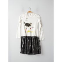 CATIMINI - Robe mi-longue beige en coton - Fille - Taille TU - Modz