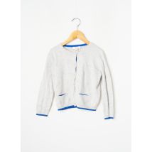 CATIMINI - Gilet manches longues gris en coton - Fille - Taille TU - Modz