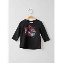 CATIMINI - T-shirt noir en coton - Fille - Taille TU - Modz