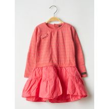 CATIMINI - Robe mi-longue rose en coton pour fille - Taille 4 A - Modz