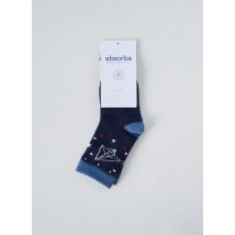 ABSORBA - Chaussettes bleu en coton pour garçon - Taille 23 - Modz