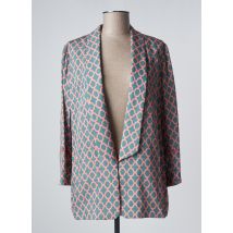 DEVERNOIS - Veste casual orange en viscose - Femme - Taille 40 - Modz