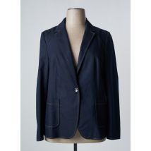 DEVERNOIS - Veste casual bleu en coton - Femme - Taille 48 - Modz