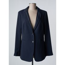 DEVERNOIS - Veste chic bleu en polyester - Femme - Taille 42 - Modz