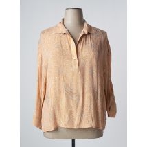 DEVERNOIS - Blouse beige en viscose - Femme - Taille 48 - Modz