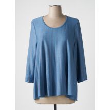 DEVERNOIS - Pull bleu en viscose - Femme - Taille 44 - Modz