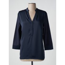 DEVERNOIS - Pull bleu en coton - Femme - Taille 38 - Modz